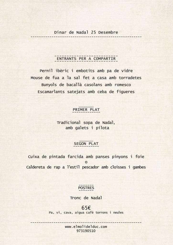 menu nadal 25 desembre